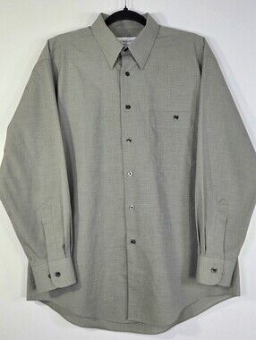 VINTAGE YVES SAINT LAURENT BUTTON DOWN SHIRT.